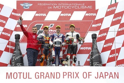 Fenati Re della Pioggia, ancora una vittoria nel GP del Giappone